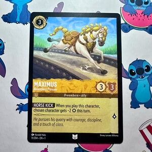 maximus 11/204 [tangled] - uncommon — disney lorcana: first chapter